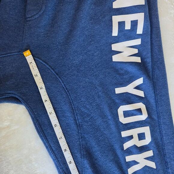 Aeropostale 2015 New York Men's Sweatpants Joggers Blue 34" Waist Teen - Picture 7 of 8